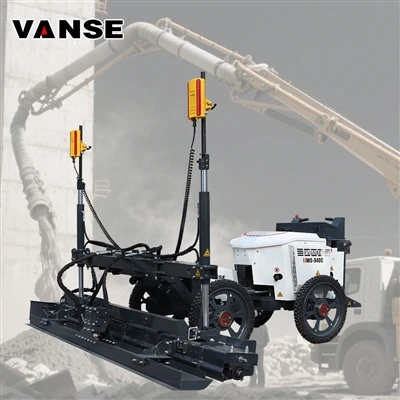 Como funciona uma máquina niveladora a laser para concreto?