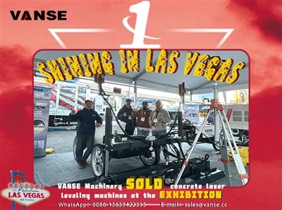 Las Vegas World of Concrete ---- máquinas vendidas